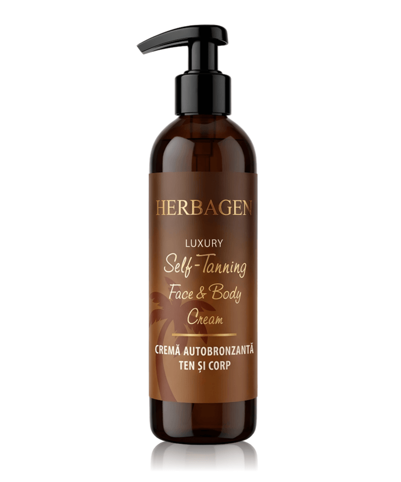 Cremă autobronzantă pentru corp și ten 150 ml