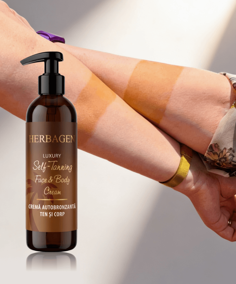 Cremă autobronzantă pentru corp și ten 150 ml - imagine 2