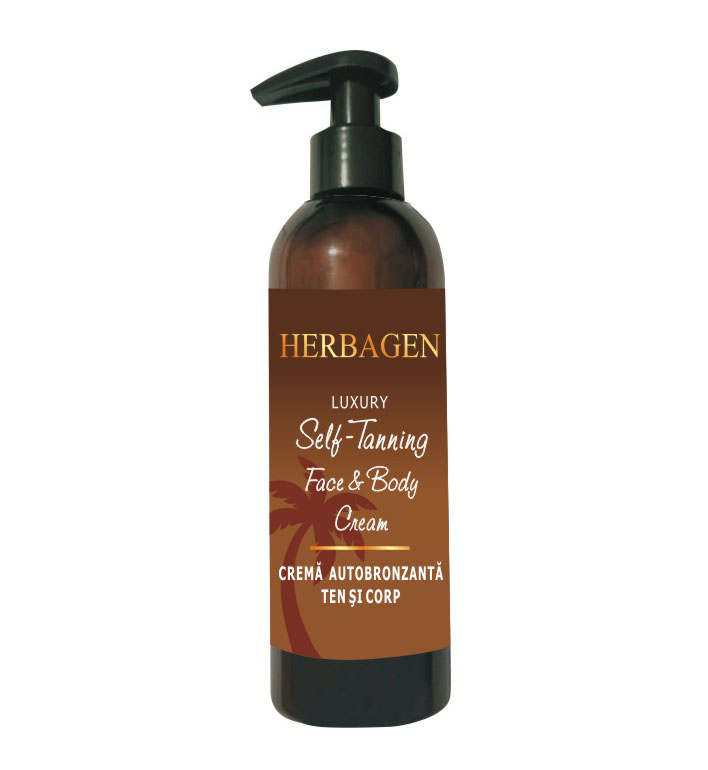 Self-tanning cream for body and face 150 ml