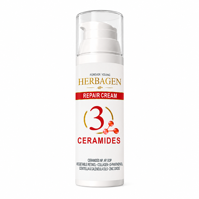 Repairing cream with 3 ceramides – HERBAGEN – 50ml