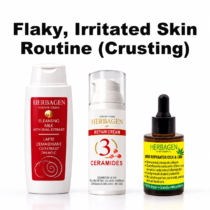 Flaky, Irritated Skin Routine (Crusting)