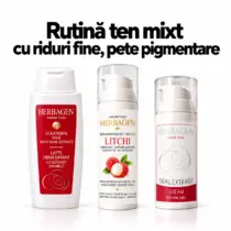 Rutină ten mixt cu riduri fine, pete pigmentare