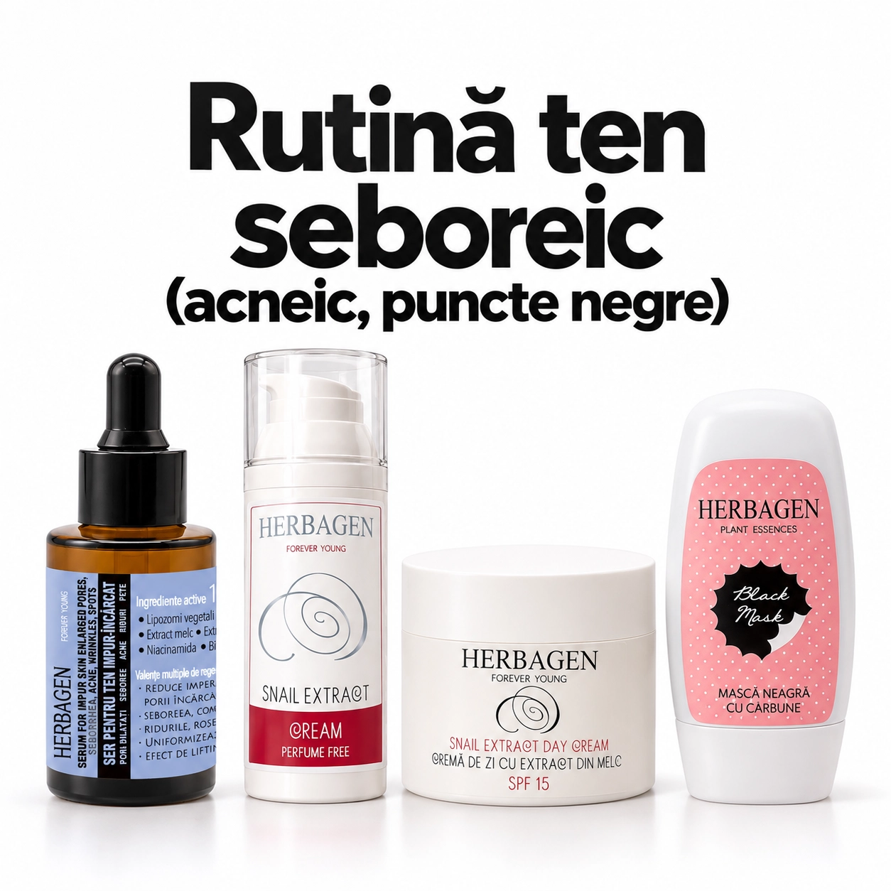 Seborrheic Skin Routine (Acne, Blackheads)